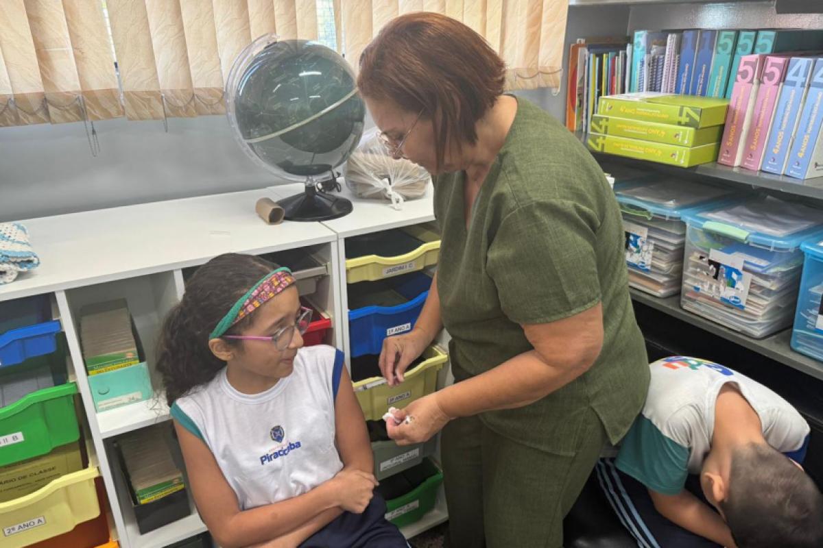 As vacinações se estendem até o próximo dia 31 de outubro. O Dia D de Mobilização está programado para o dia 18 do próximo mês