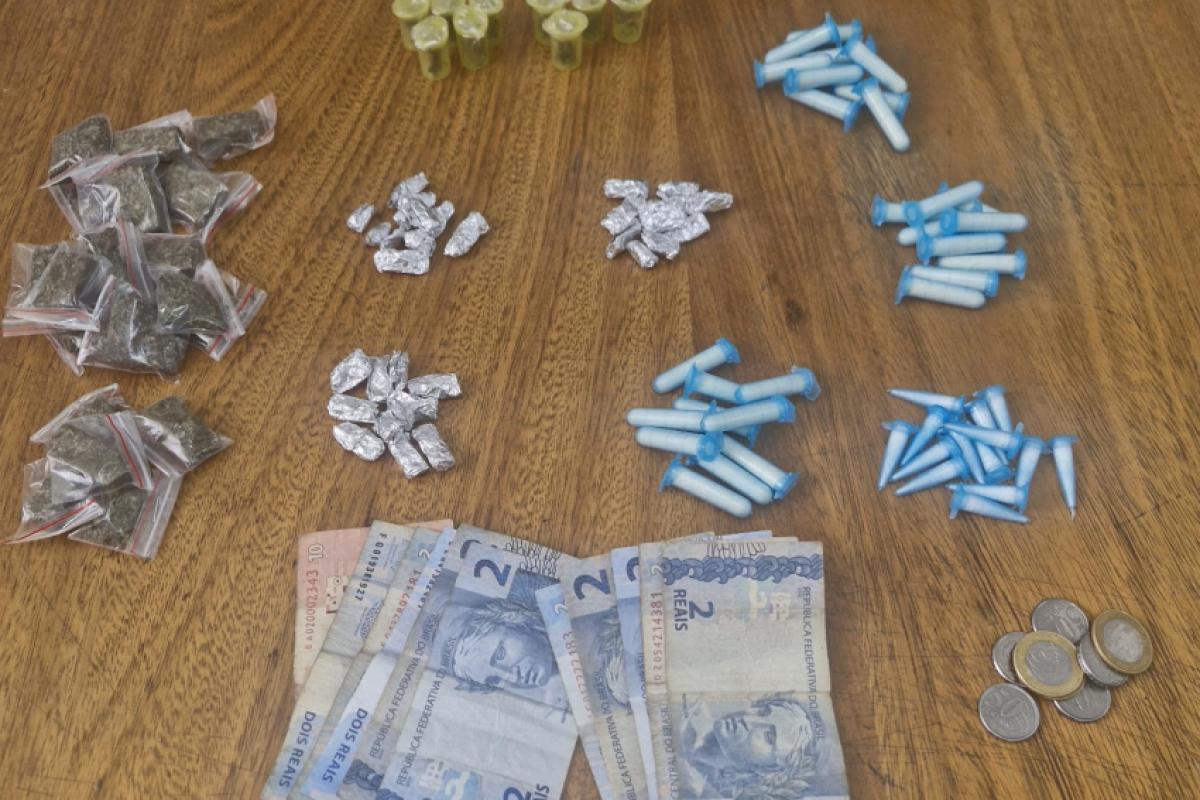 Apreensões realizadas na zona sul de São José dos Campos