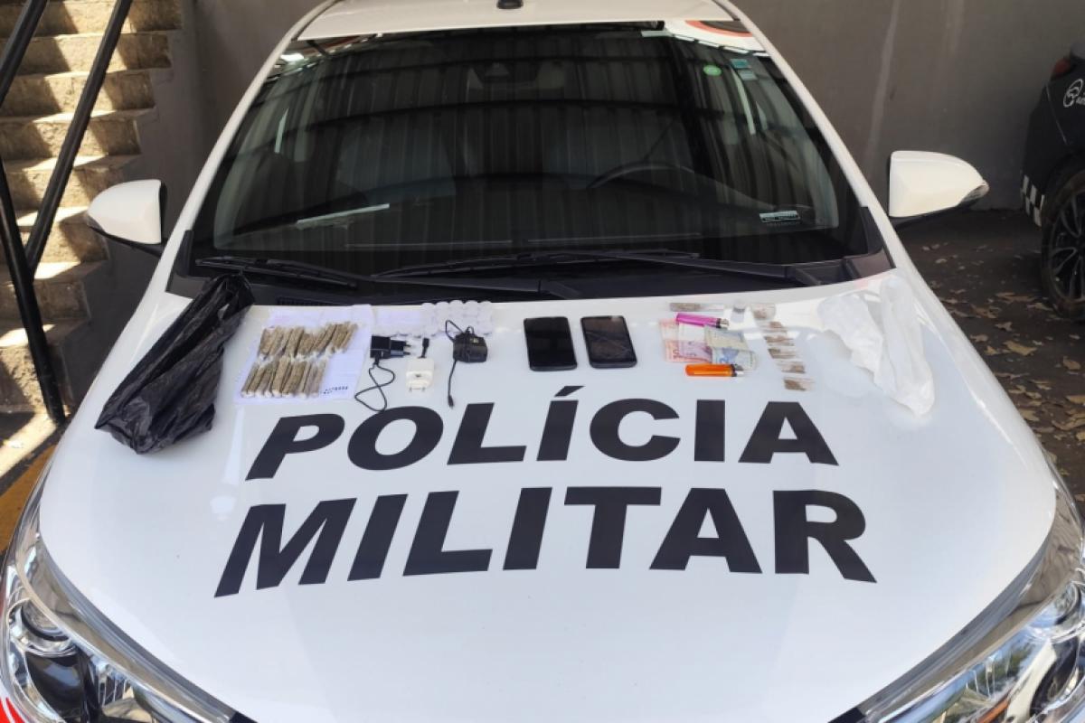 Apreensão de drogas no bairro Campos dos Alemães em São José dos Campos