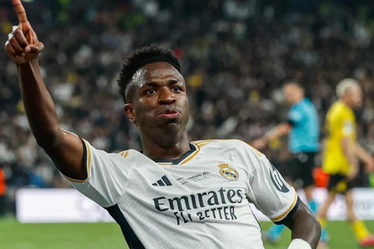 Vini Jr. é o único atleta do Brasil na lista