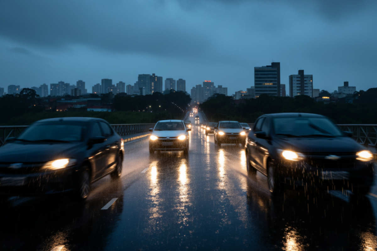A previsão indica que as tempestades tendem a ser localizadas, ou seja, alguns pontos podem ser atingidos com intensidade bem maior que áreas próximas.