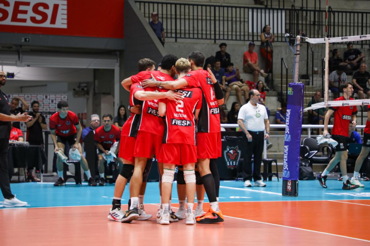 O time de Bauru foi superado em 3 sets a 1 pelo Suzano Vôlei