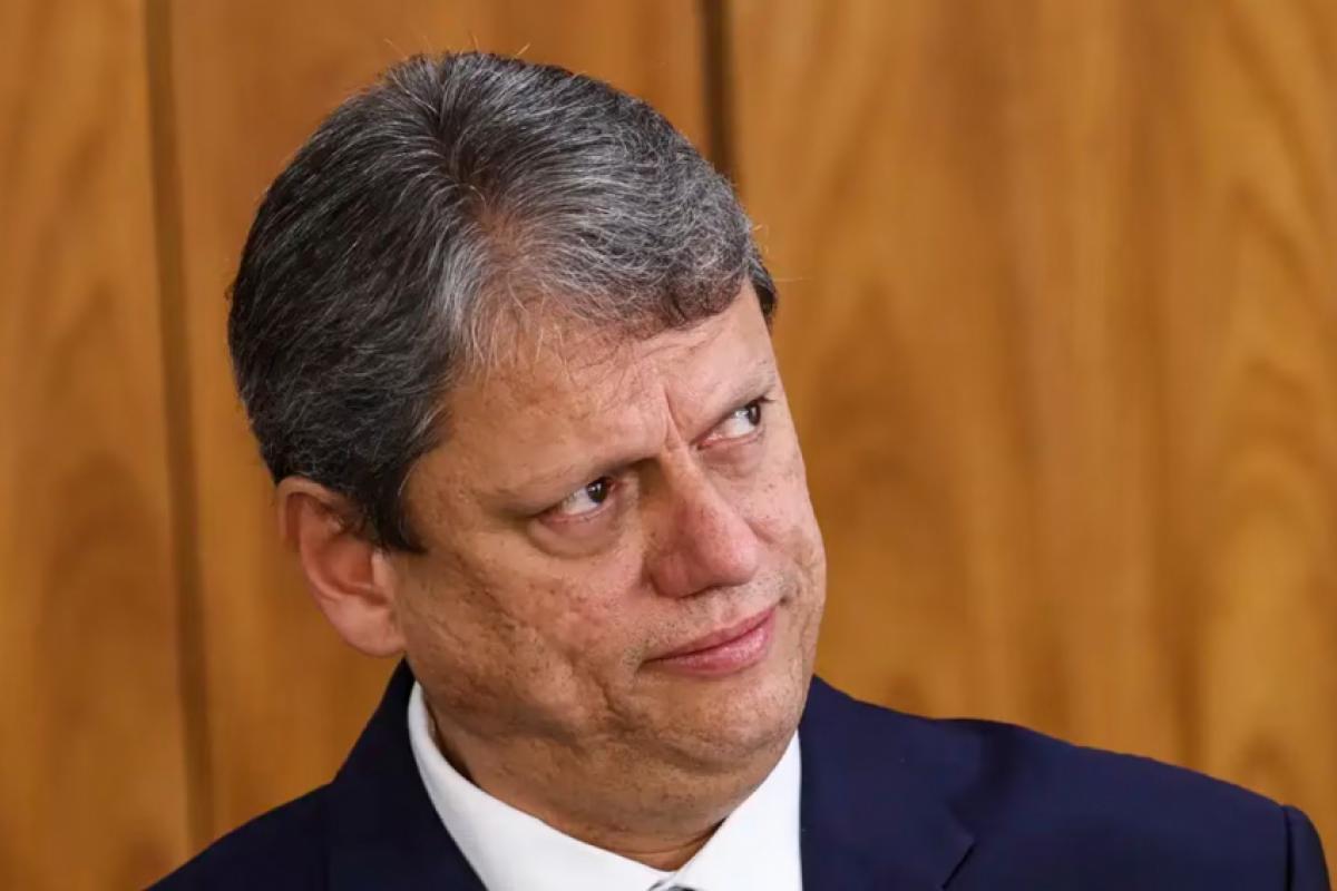 Tarcísio de Freitas (Republicanos) não confirmou se será candidato à Presidência 