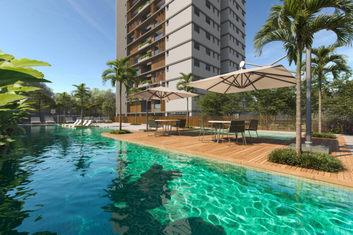 Auten Jundiaí tem estrutura de lazer completa com piscina e uma incrível área welness com sala de massagem e yoga