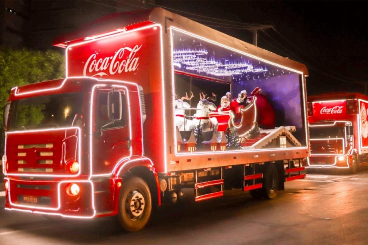 Caravana Iluminada da Coca-Cola: em Franca, o desfile será nos dias 4 e 5 de dezembro