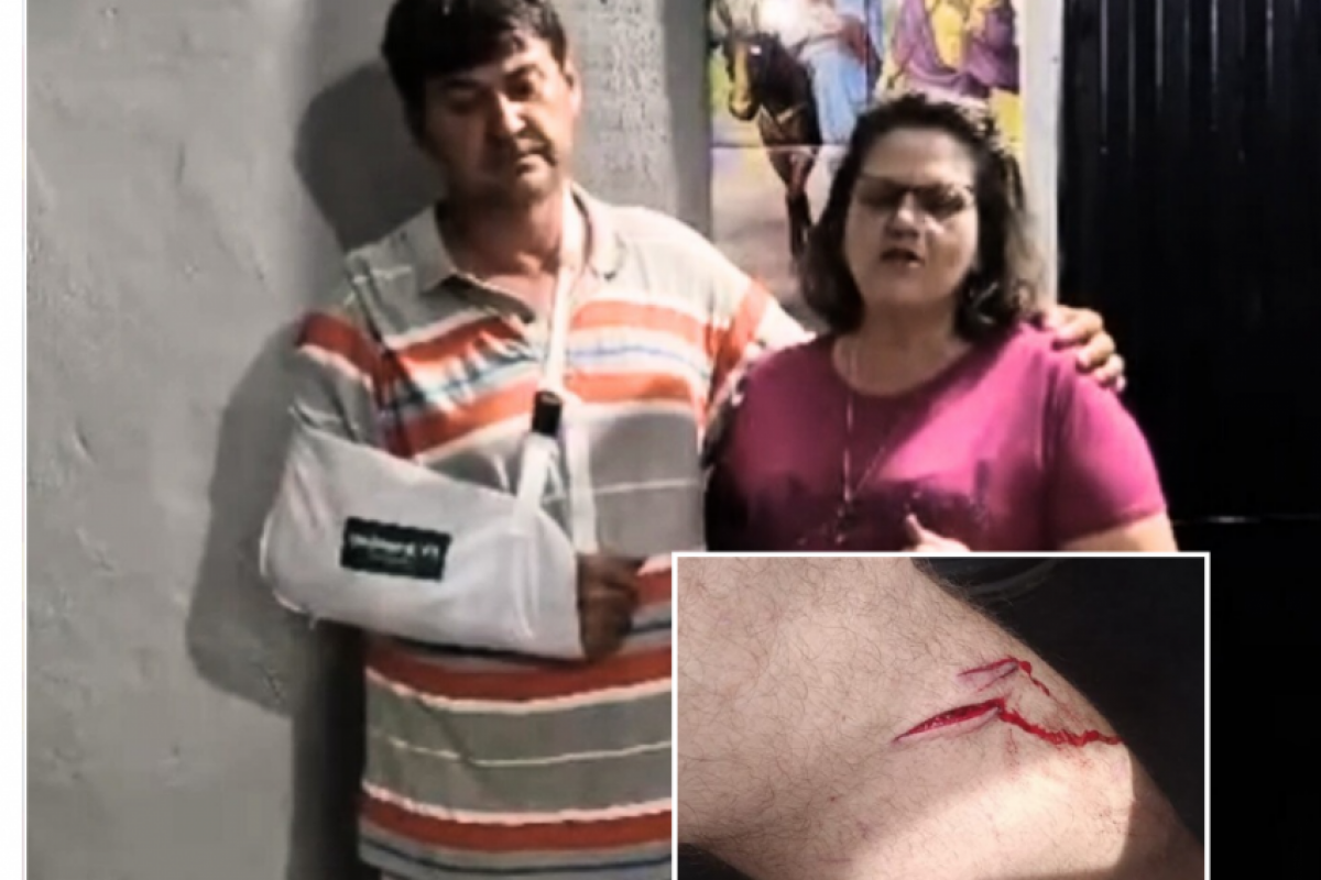 O homem foi atendido no hospital em Piracicaba. 