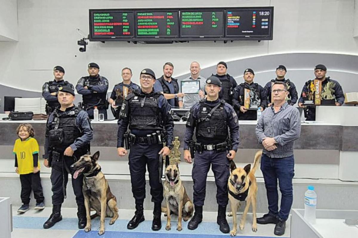 GM foi homenageada nesta terça-feira, devido aos serviços prestados na cidade