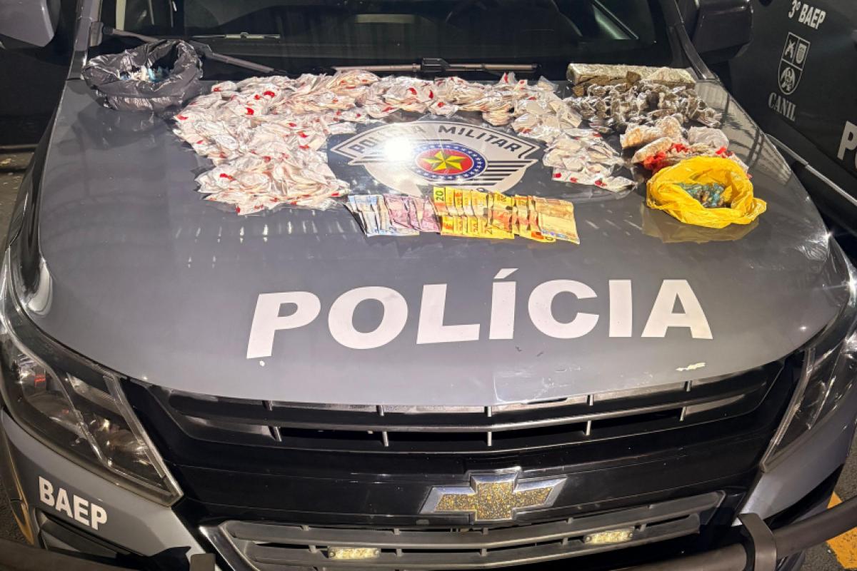 Apreensão de drogas com adolescente em São José dos Campos