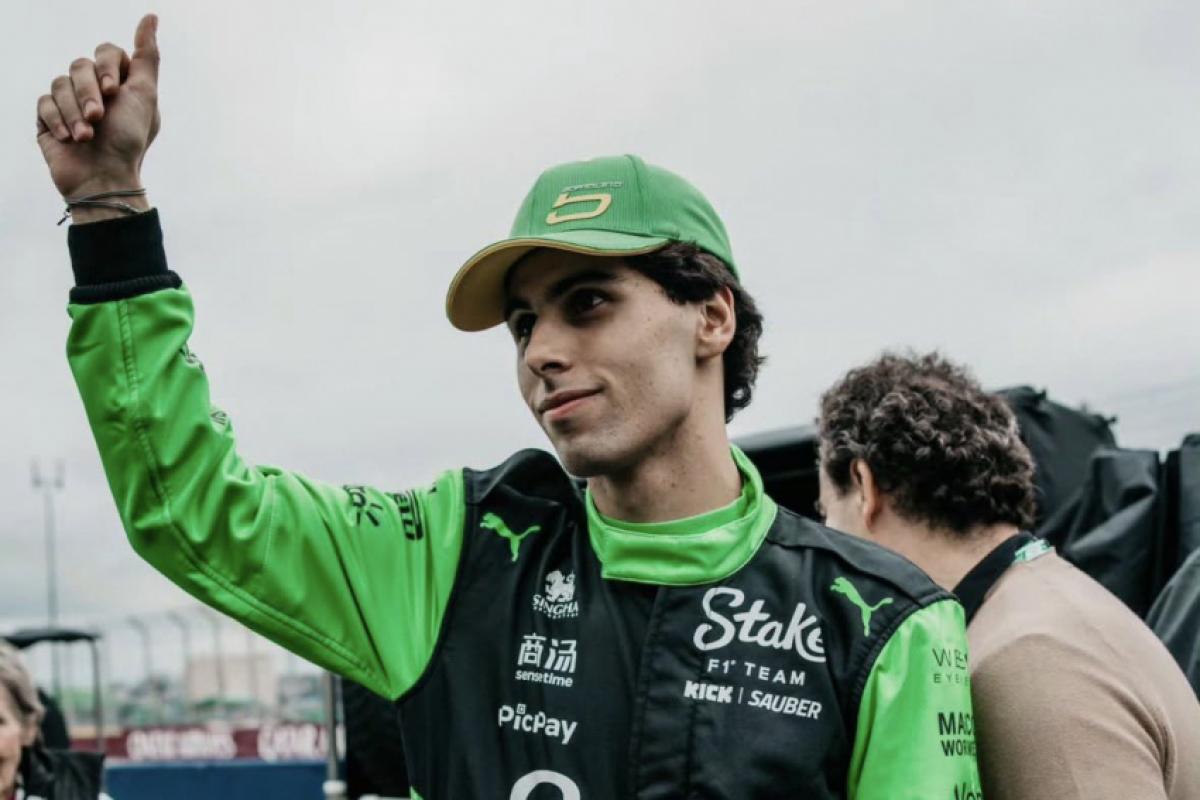 Gabriel Bortoleto agradeceu à torcida presente no GP de São Paulo de Fórmula 1