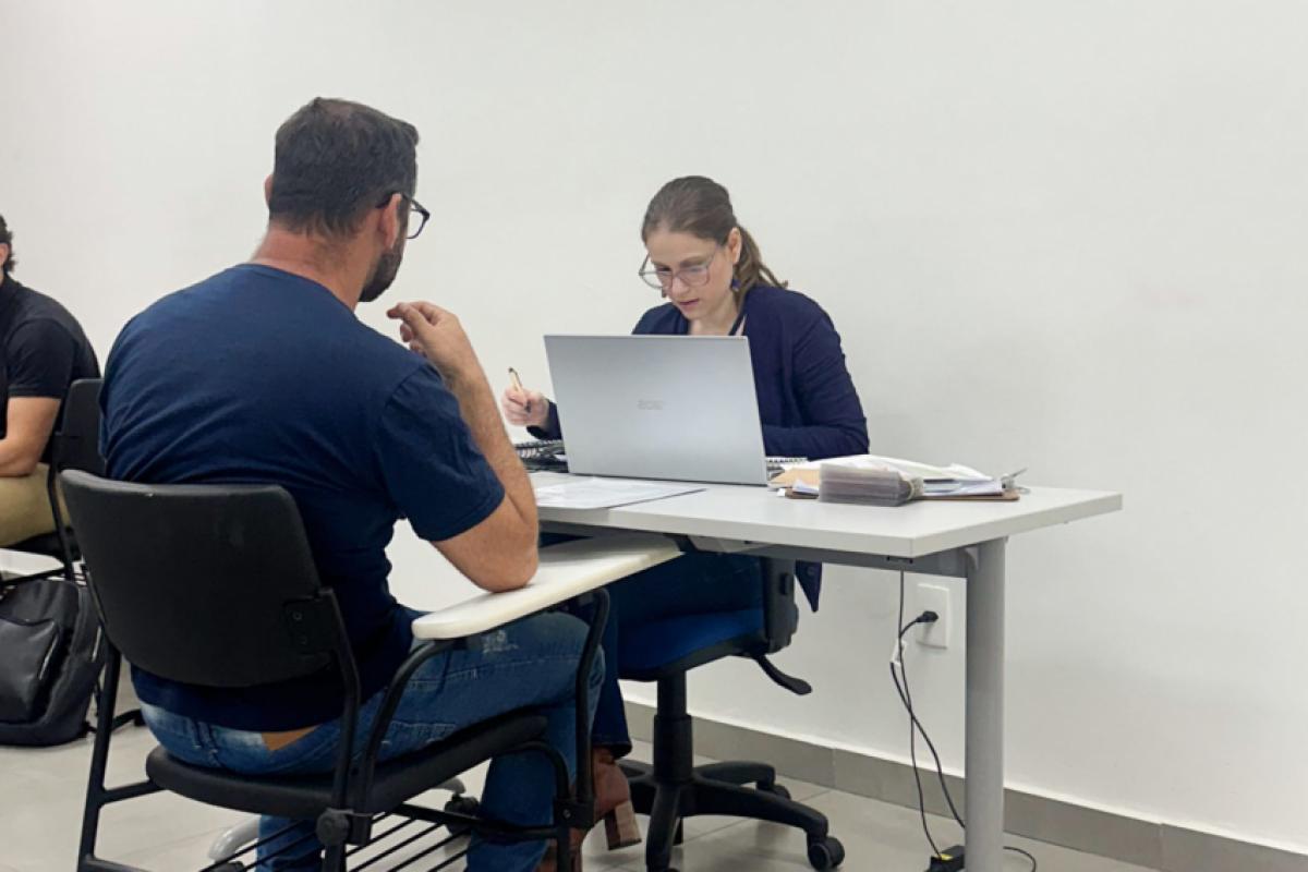 A ação mobilizou mais de 75 pessoas interessadas em trabalhar nas lojas do Maxi Shopping Jundiaí