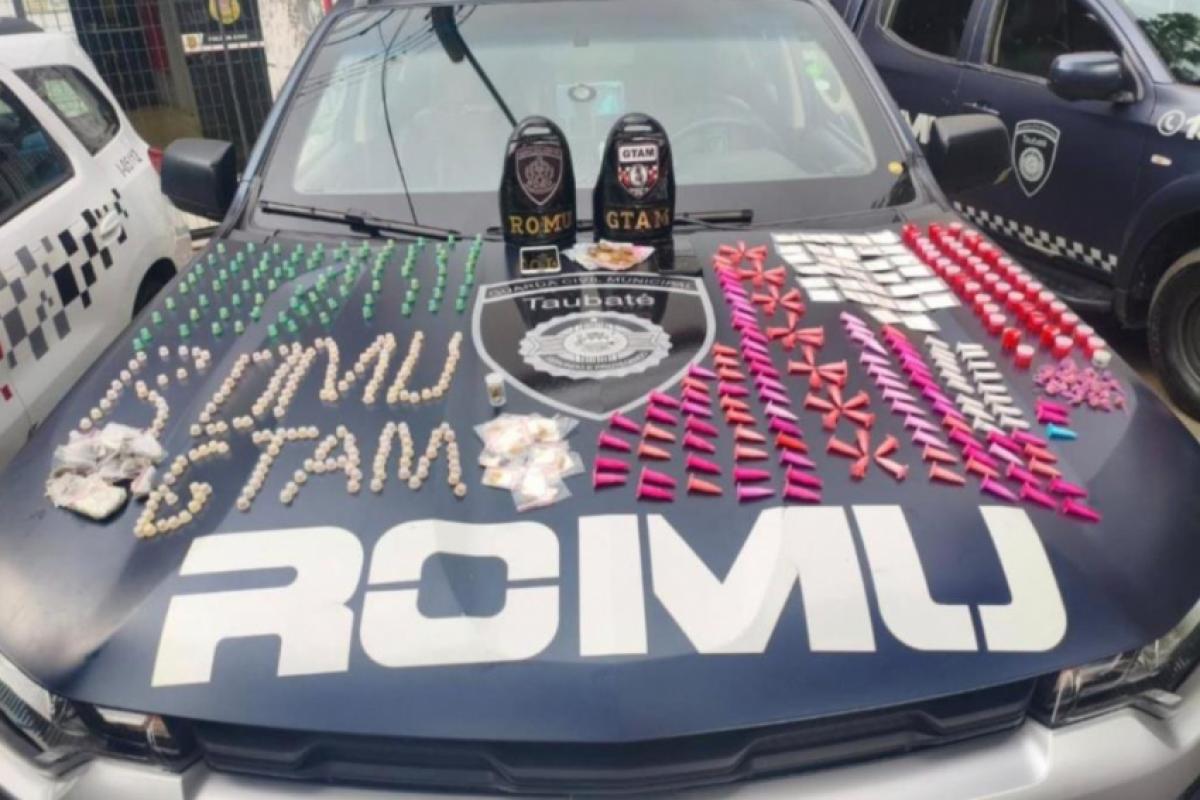 Apreensão de drogas em Taubaté