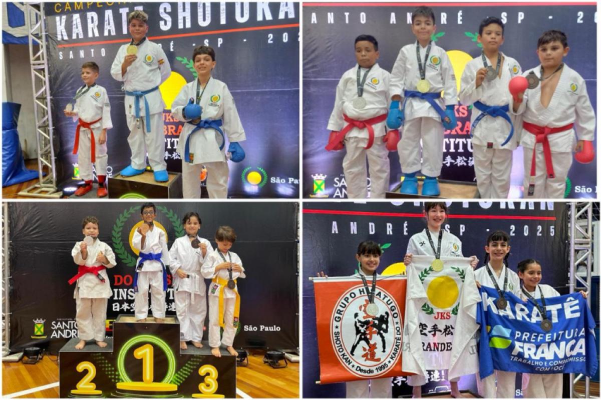 Campeonato Brasileiro de Karatê 2025, realizado em Santo André