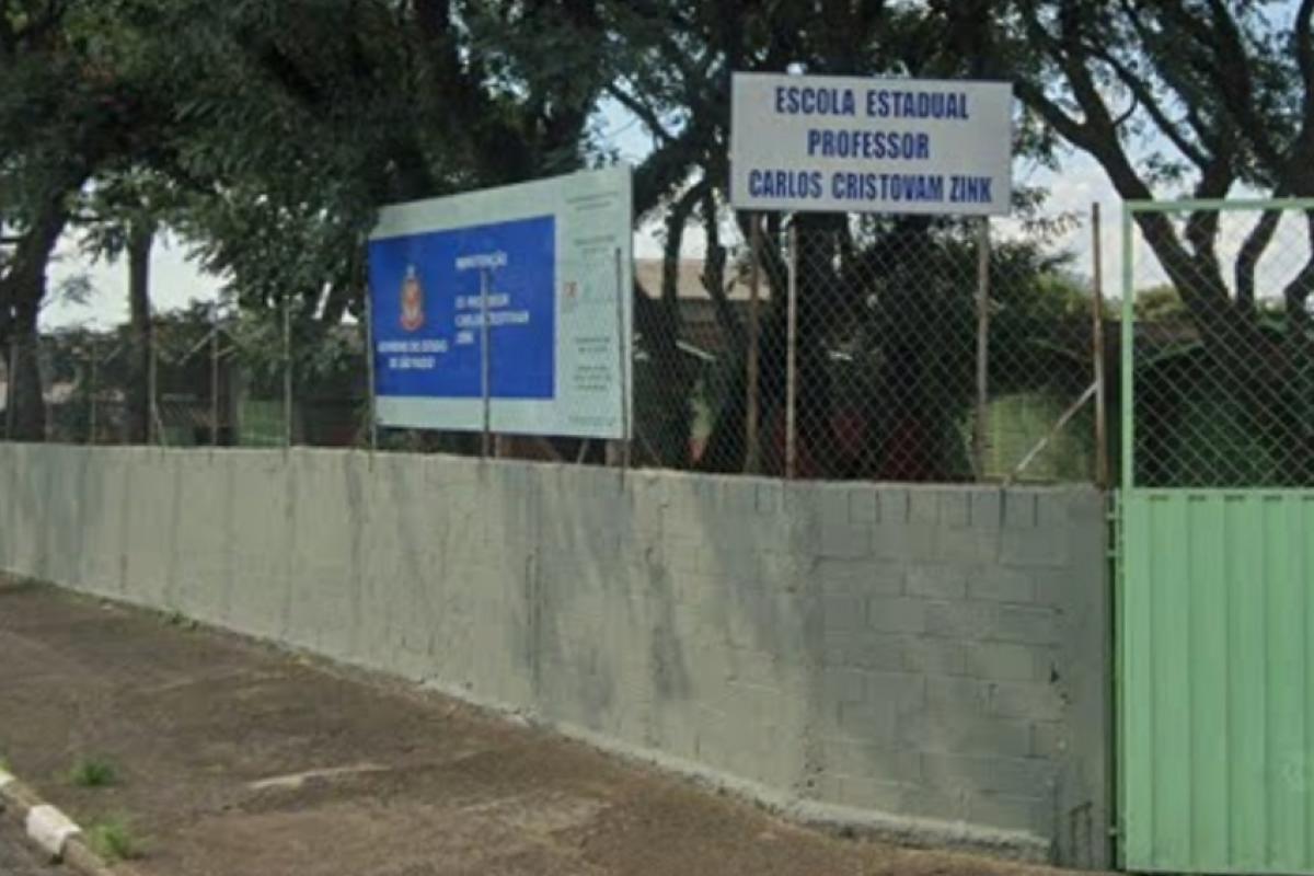 Gestante de quatro meses é agredida em frente a escola em Campinas após reclamar da qualidade da merenda servida aos filhos; Polícia Civil investiga o caso.