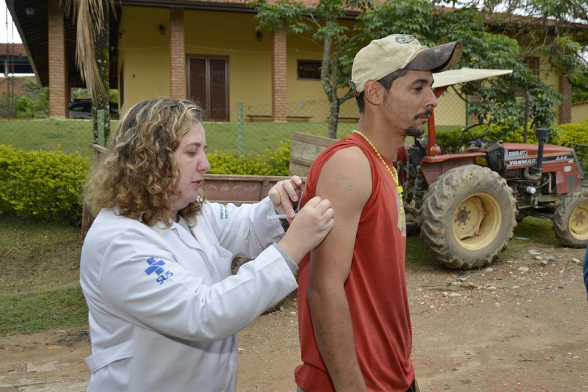 Objetivo das ações casa a casa é levar proteção aos moradores que residam em áreas de difícil acesso