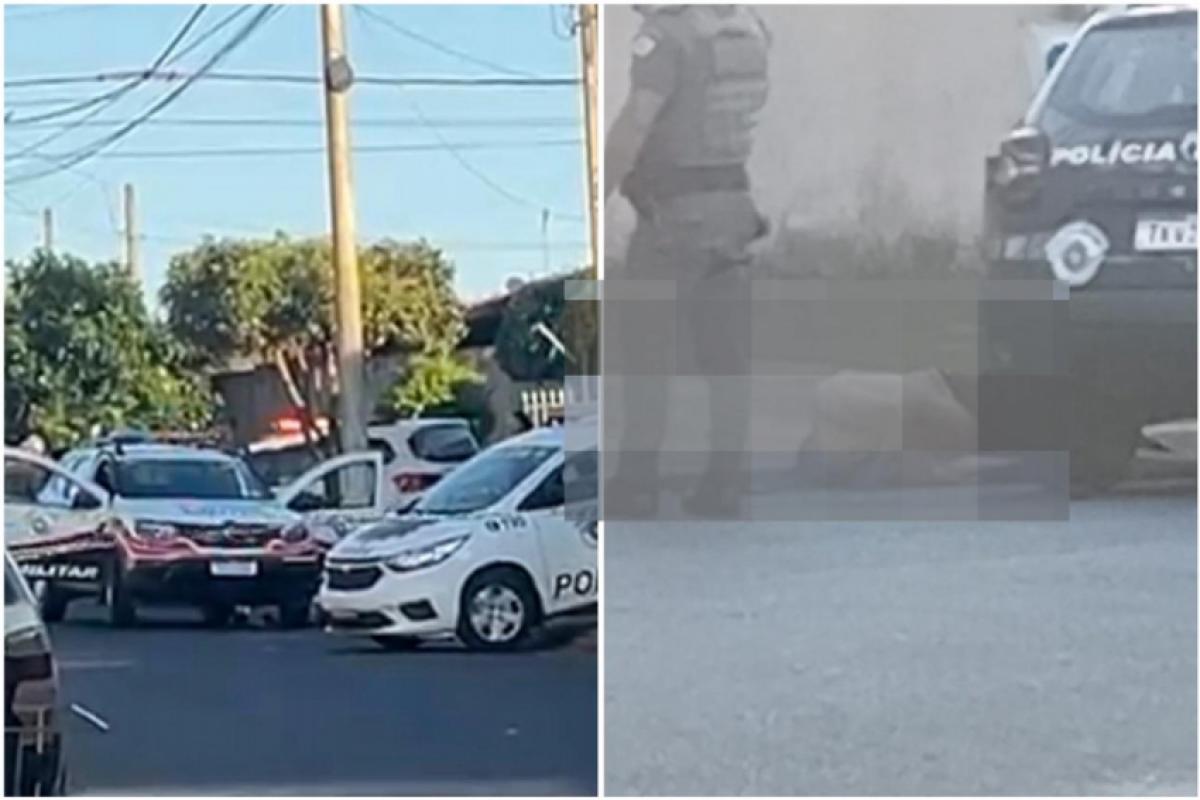 Homem morreu ainda no local da ocorrência