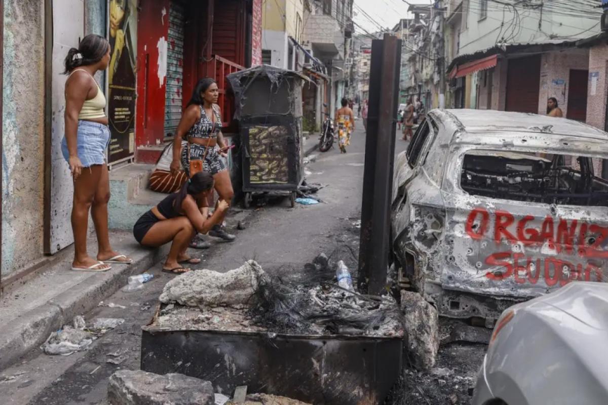 Megaoperação da polícia no Rio de Janeiro 