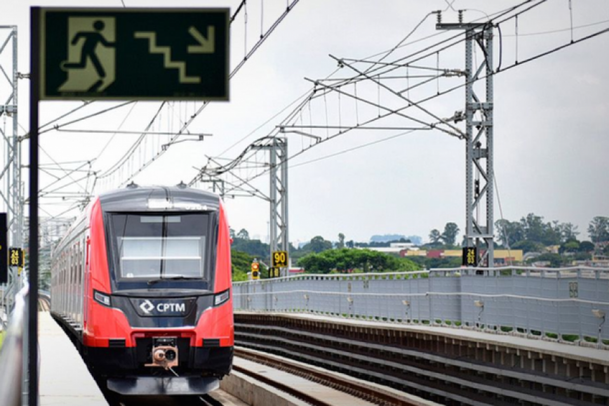 No domingo (16) o Expresso Aeroporto terá intervalo de 1 hora devido à revisão geral da rede aérea