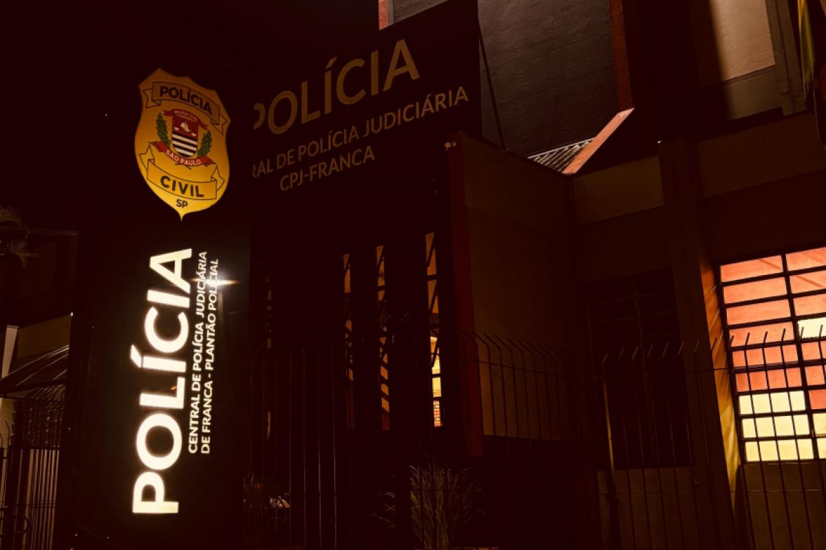 CPJ de Franca, onde o criminoso foi encaminhado após ser preso pela PM