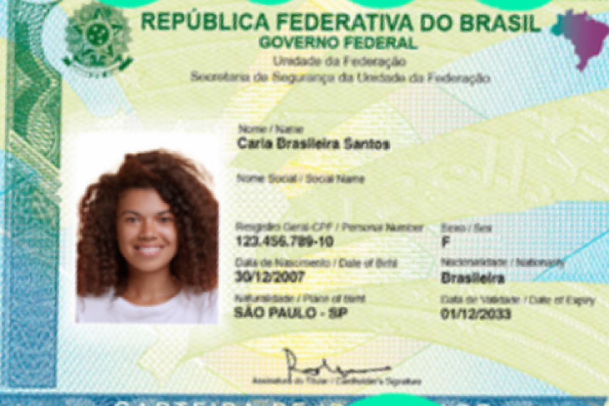 Primeira emissão da CIN é gratuita.