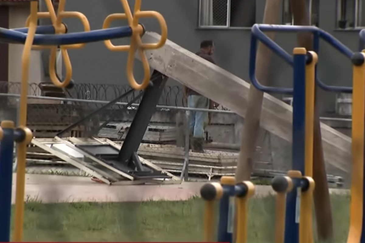  Edson praticava com um amigo quando sofreu o acidente.