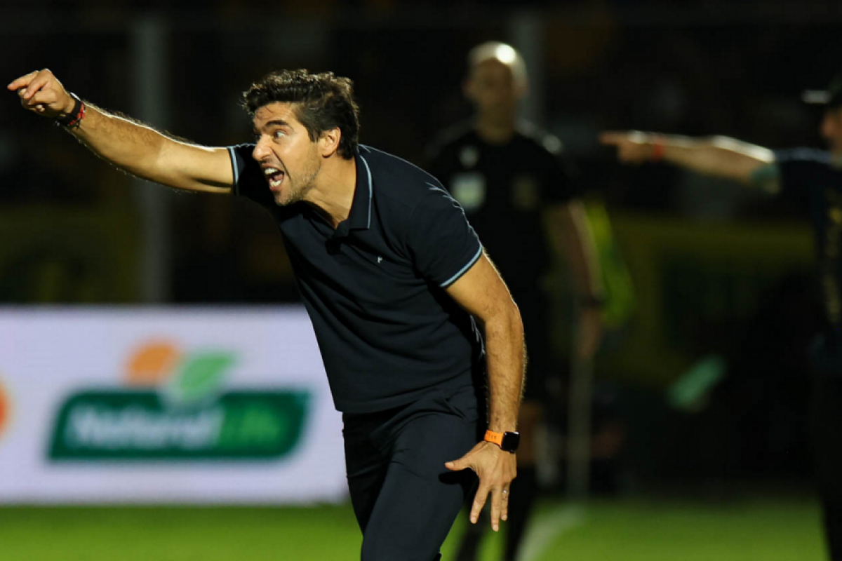 O Palmeiras, de Abel Ferreira, apesar de ainda ser o favorito, segundo a UFMG, teve queda de 20 pontos