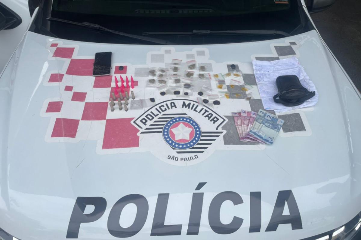 Apreensões da PM no bairro Parque Dom Pedro I