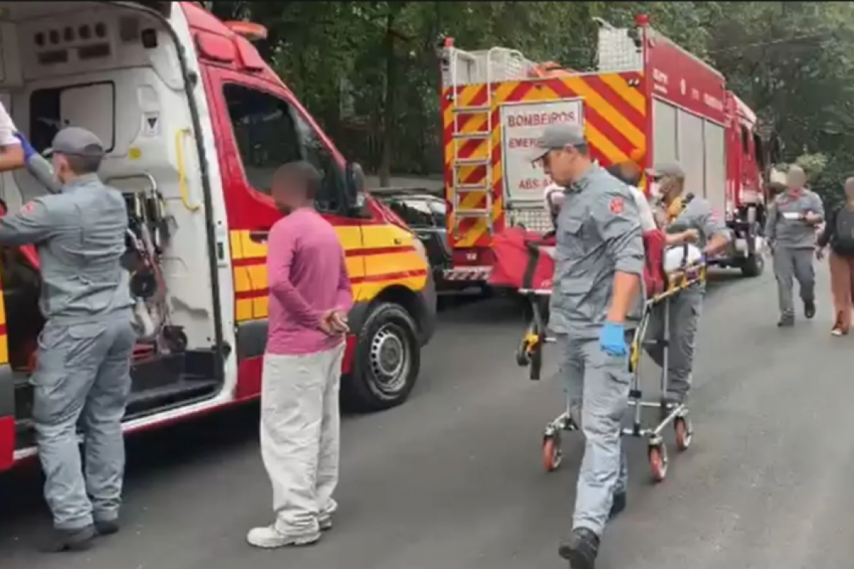 Segundo o Corpo de Bombeiros, os adolescentes disseram ter ingerido clonazepam.