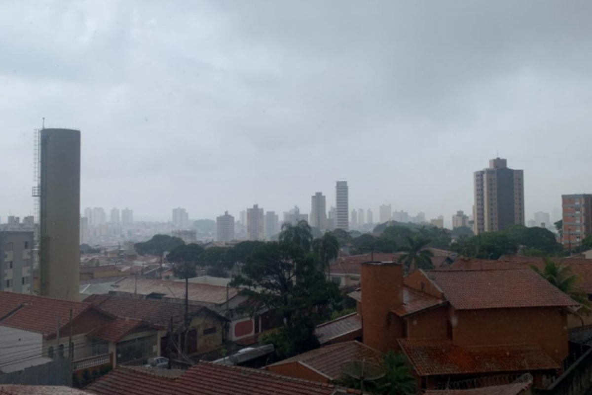 INMET alerta para possibilidade de chuvas fortes entre hoje (4) e amanhã (5).