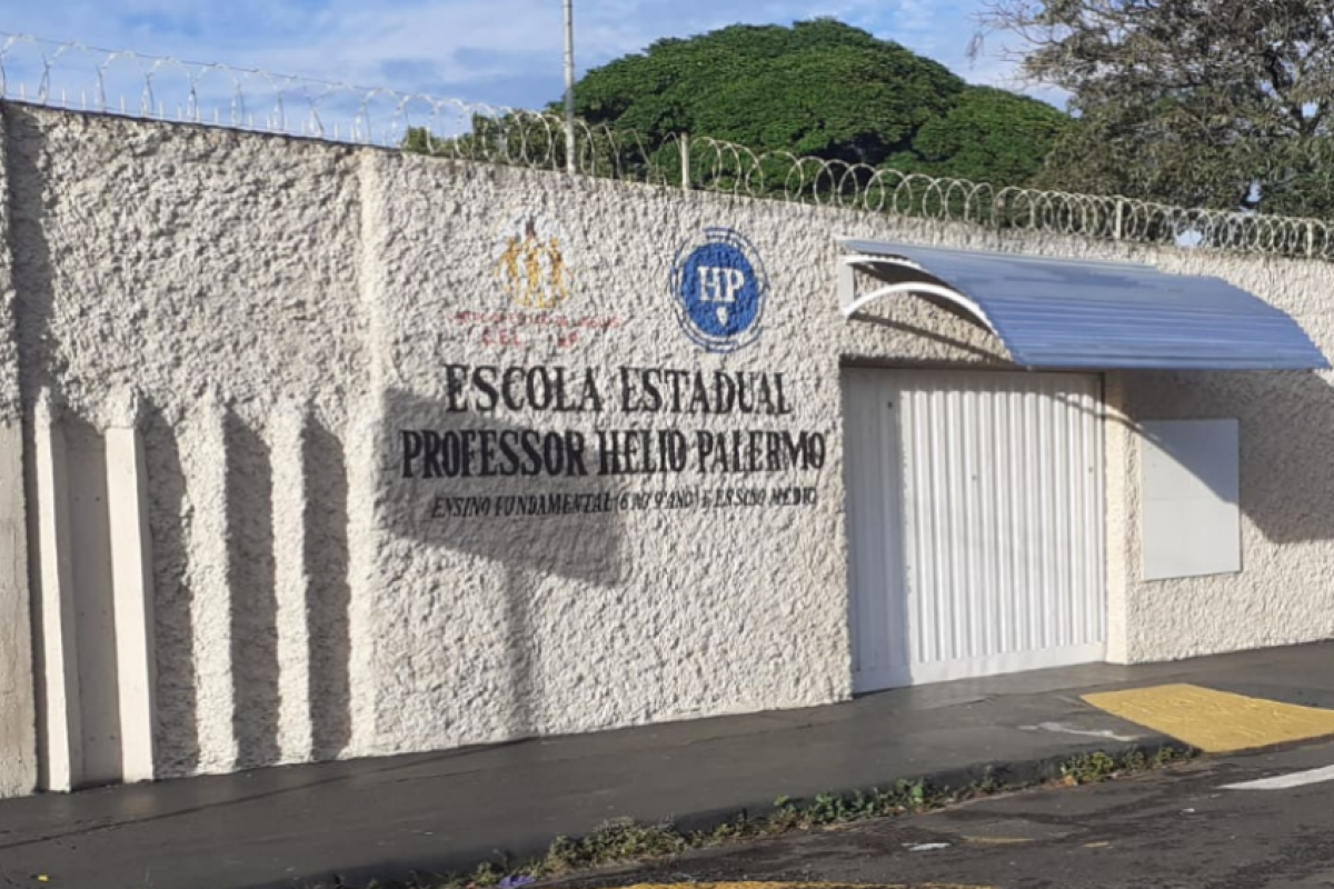 Escola Estadual Professor Hélio Palermo, em Franca