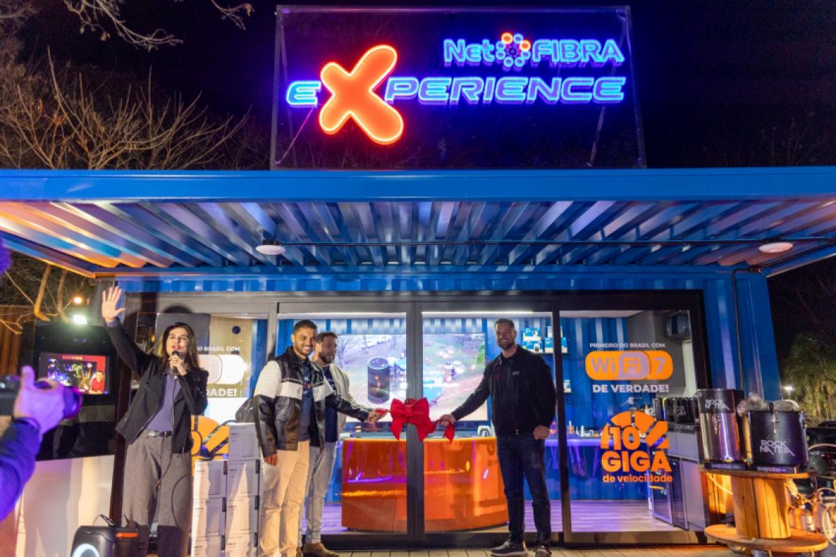 Inauguração do primeiro container tecnológico do Brasil, em Jundiaí (SP)