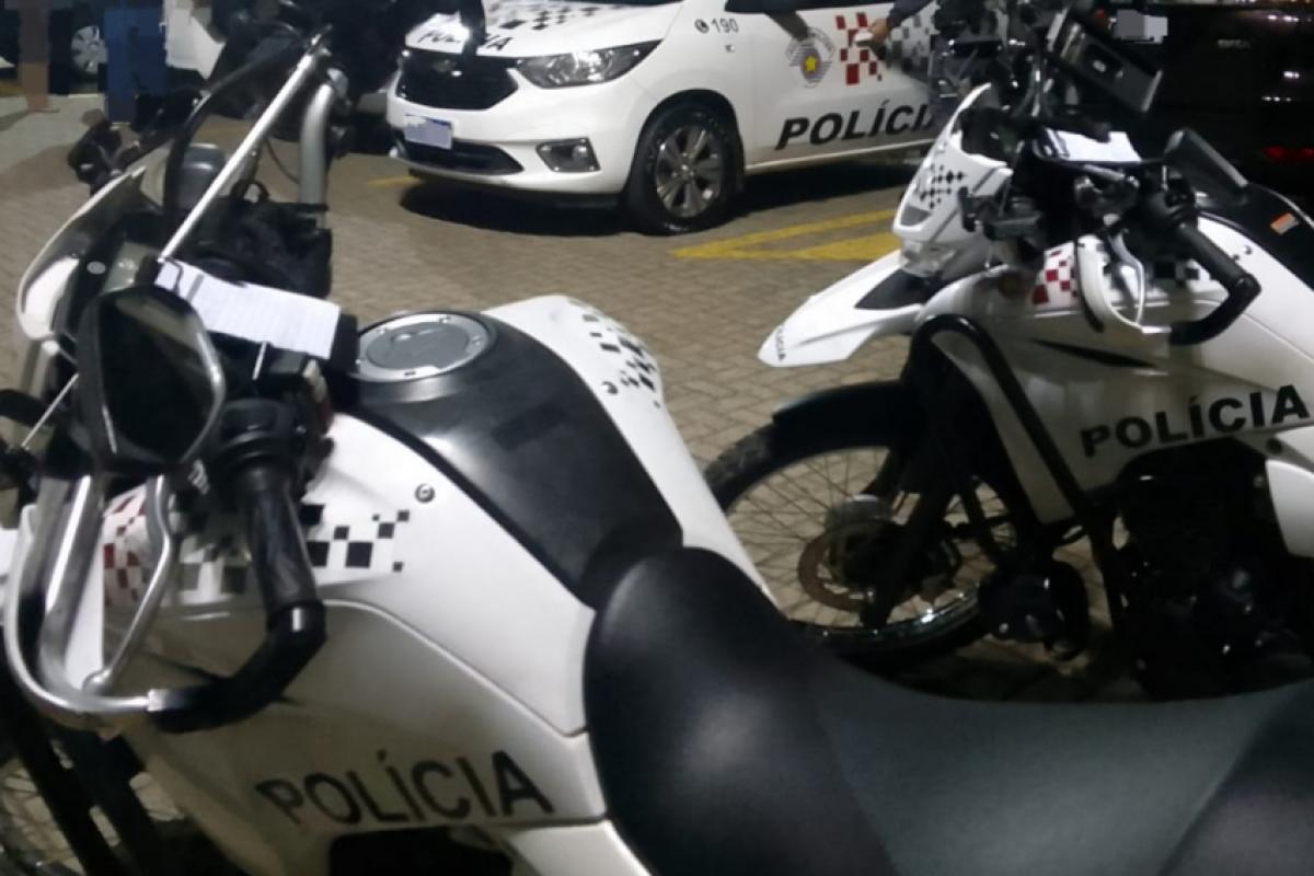 Os policiais do RPM conseguiram recuperar a motocicleta roubada