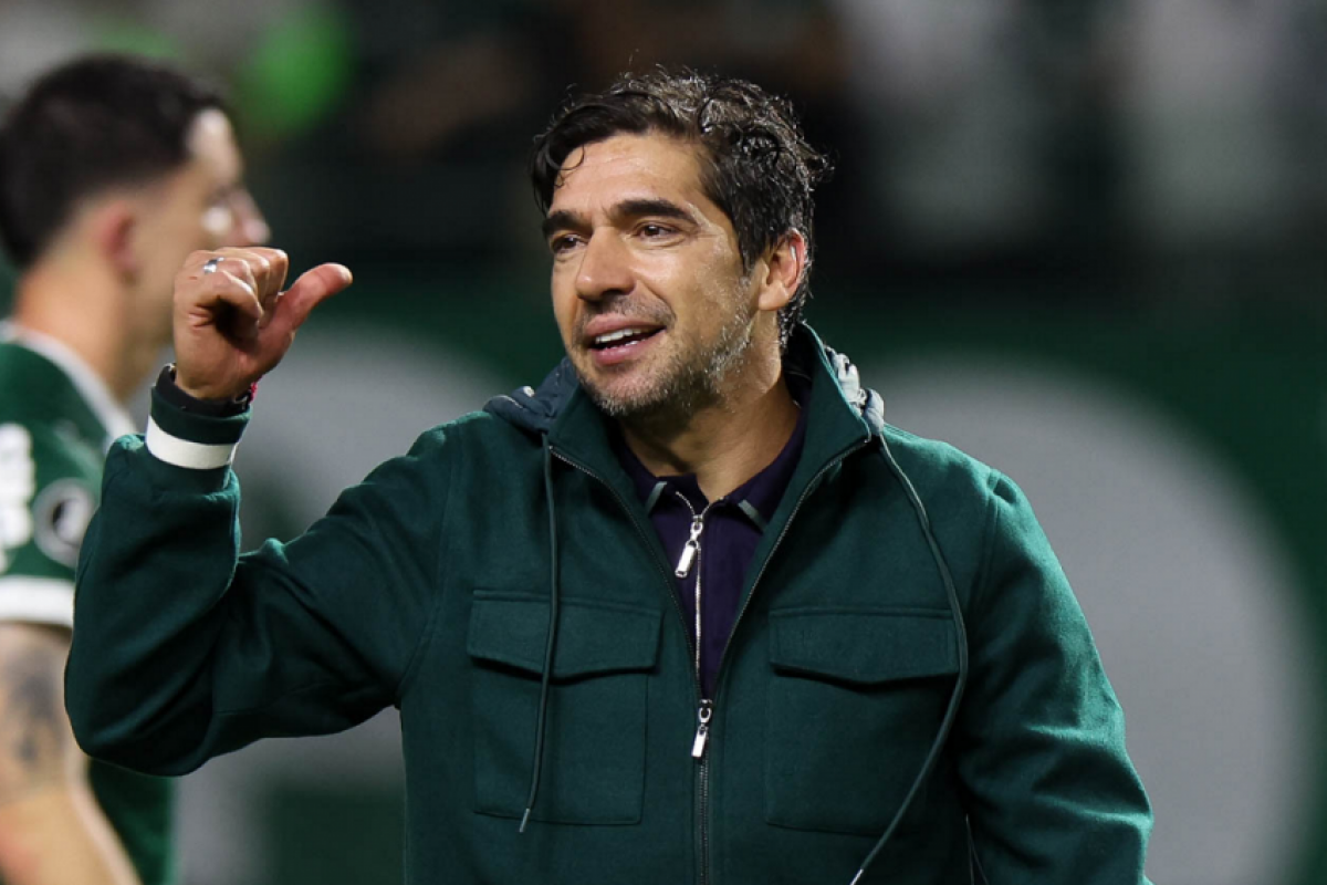 Palmeiras, do técnico Abel Ferreira, lidera o Brasileirão