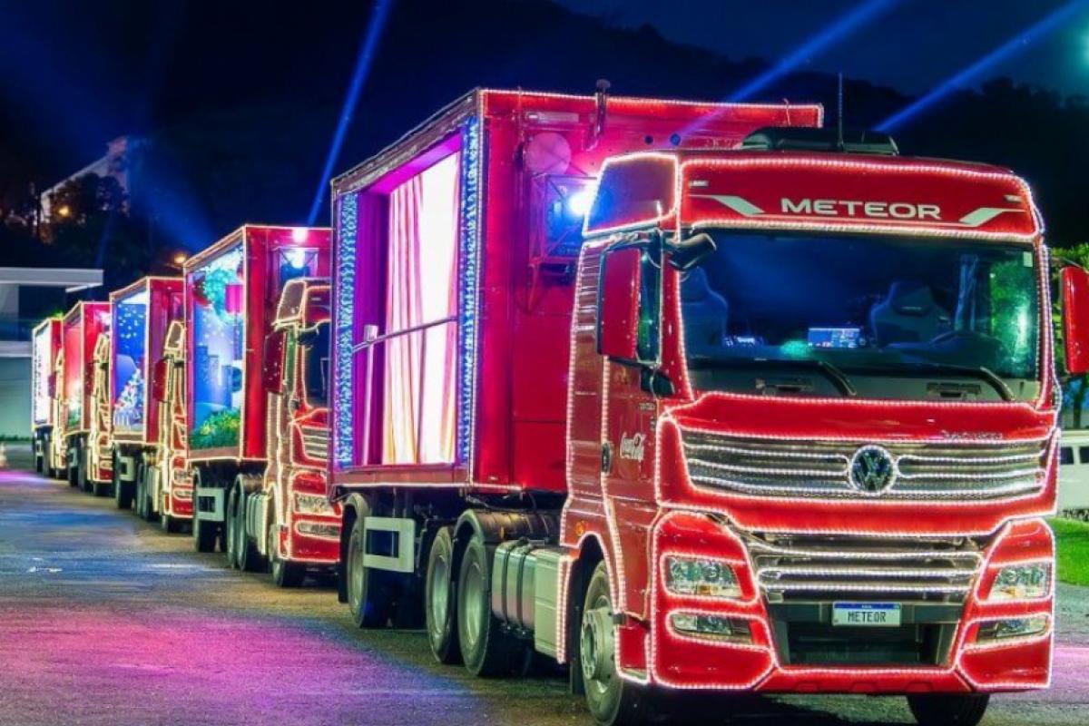 Caravana Coca-Cola chega a São José dos Campos