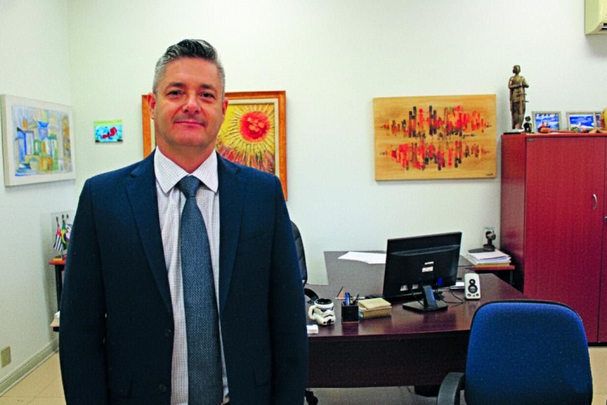 O juiz Marcos Douglas Veloso Balbino da Silva, diretor do Fórum de Piracicaba