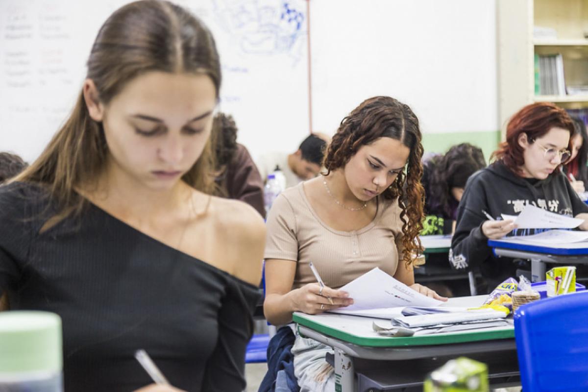 Mais de 9 mil estudantes do Ensino Médio realizam as provas que dão acesso a universidades públicas paulistas
