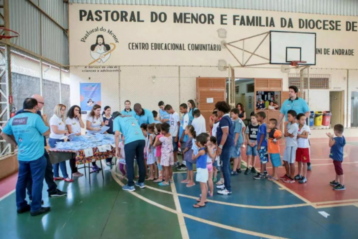Atividade promovida pela Pastoral do Menor de Franca