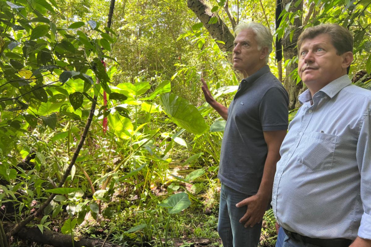 José Miguel Lupi Alves Caetano e Márcio Teixeira (direita)