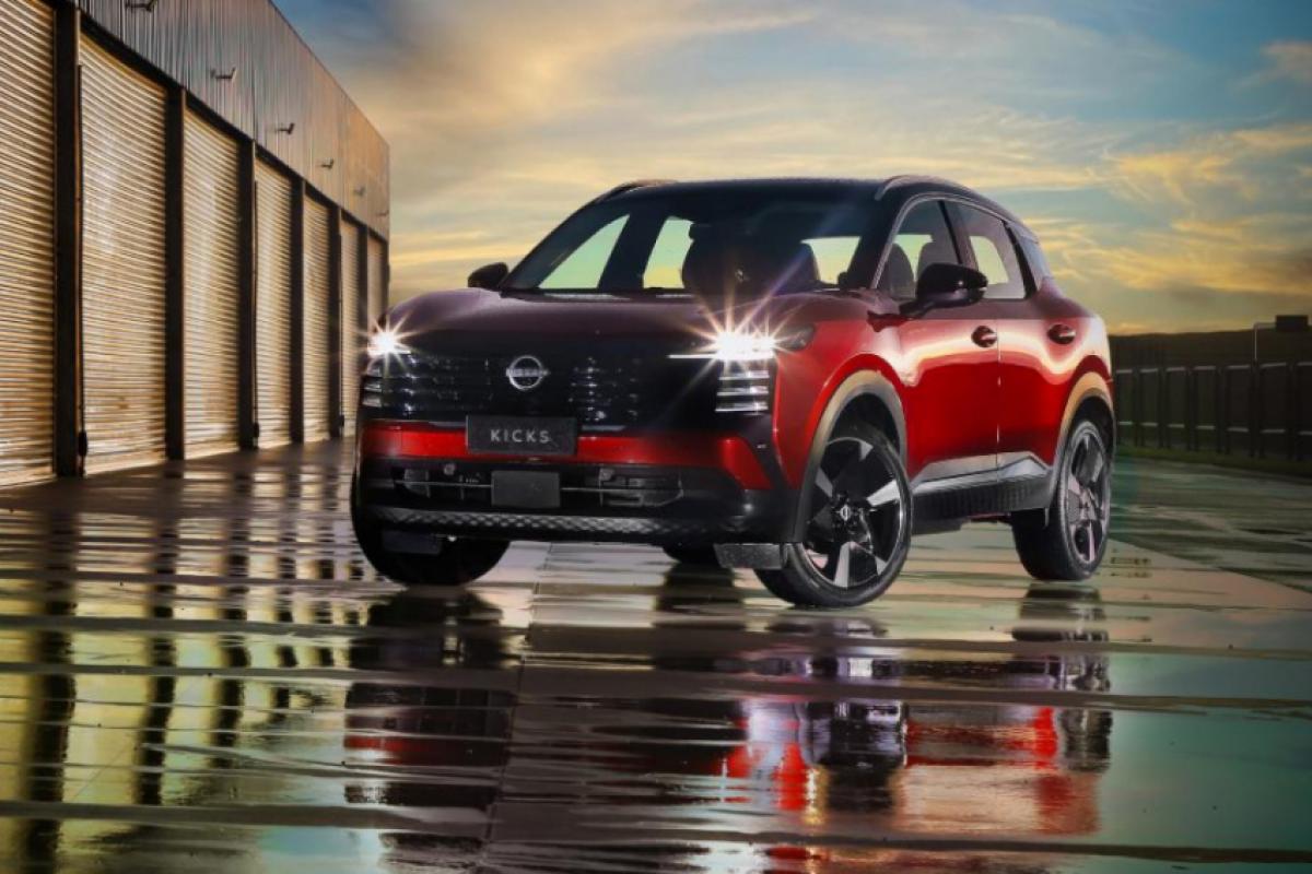 Novo Nissan Kicks, produzido no Brasil, traz um design robusto e sofisticado