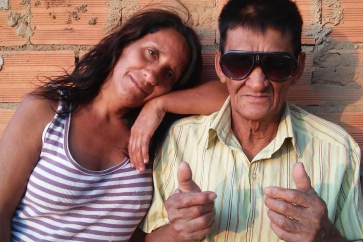 Salvador Ferreira dos Santos, de 76 anos, e Maria de Lourdes Sobrinho, de 56