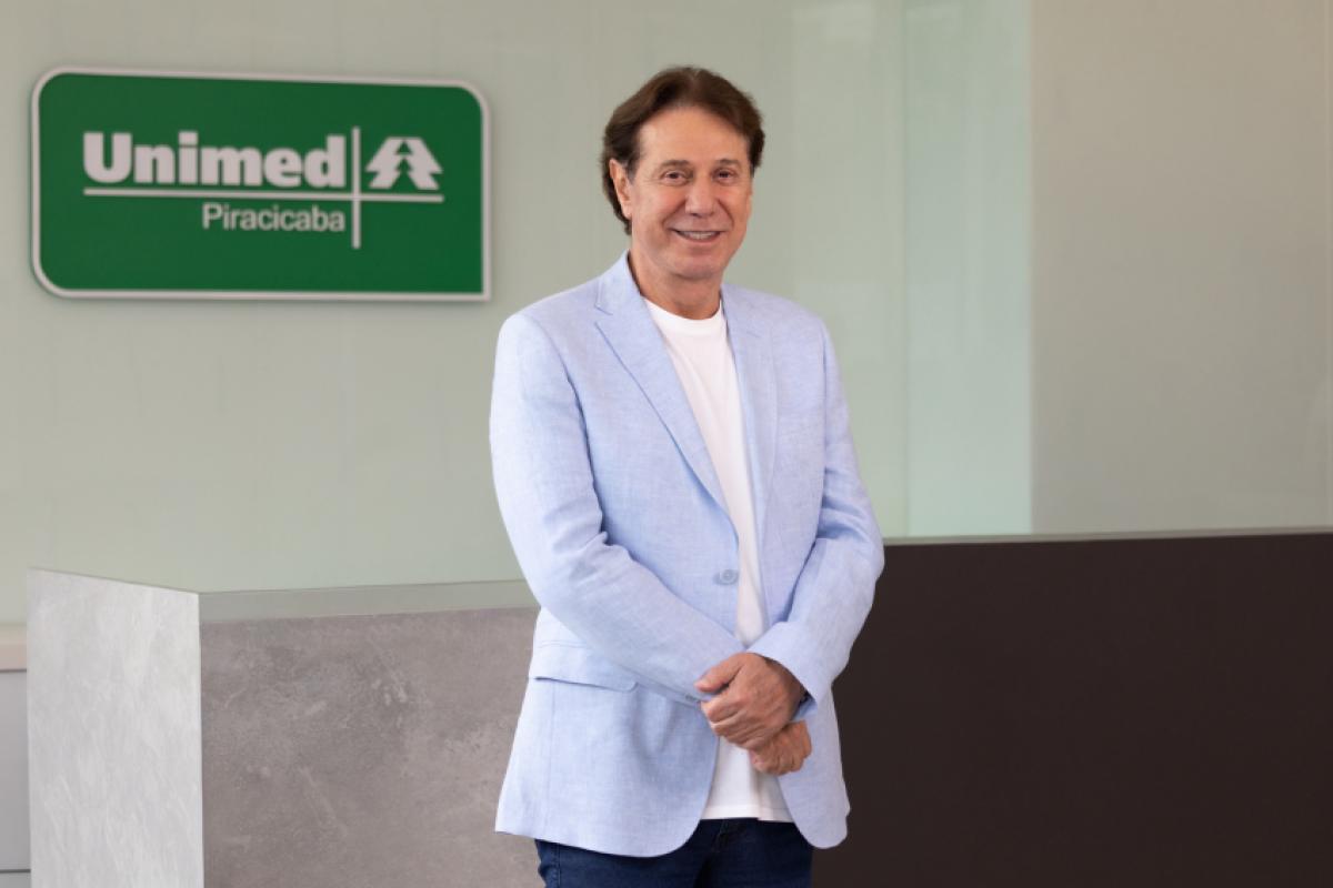 O presidente da Cooperativa, Carlos Joussef