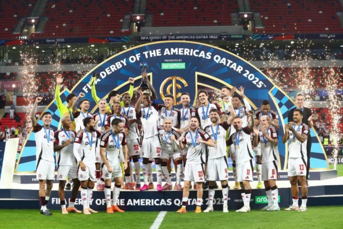 Flamengo venceu o Cruz Azul do México e conquistou o Derby das Américas