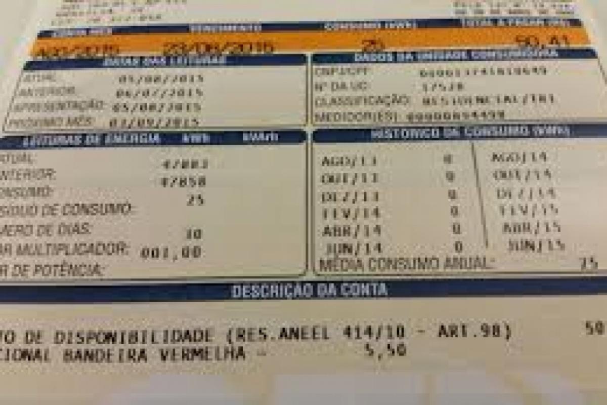 Neste mês de dezembro já houve a redução na bandeira tarifária vermelha no patamar 1 para amarela