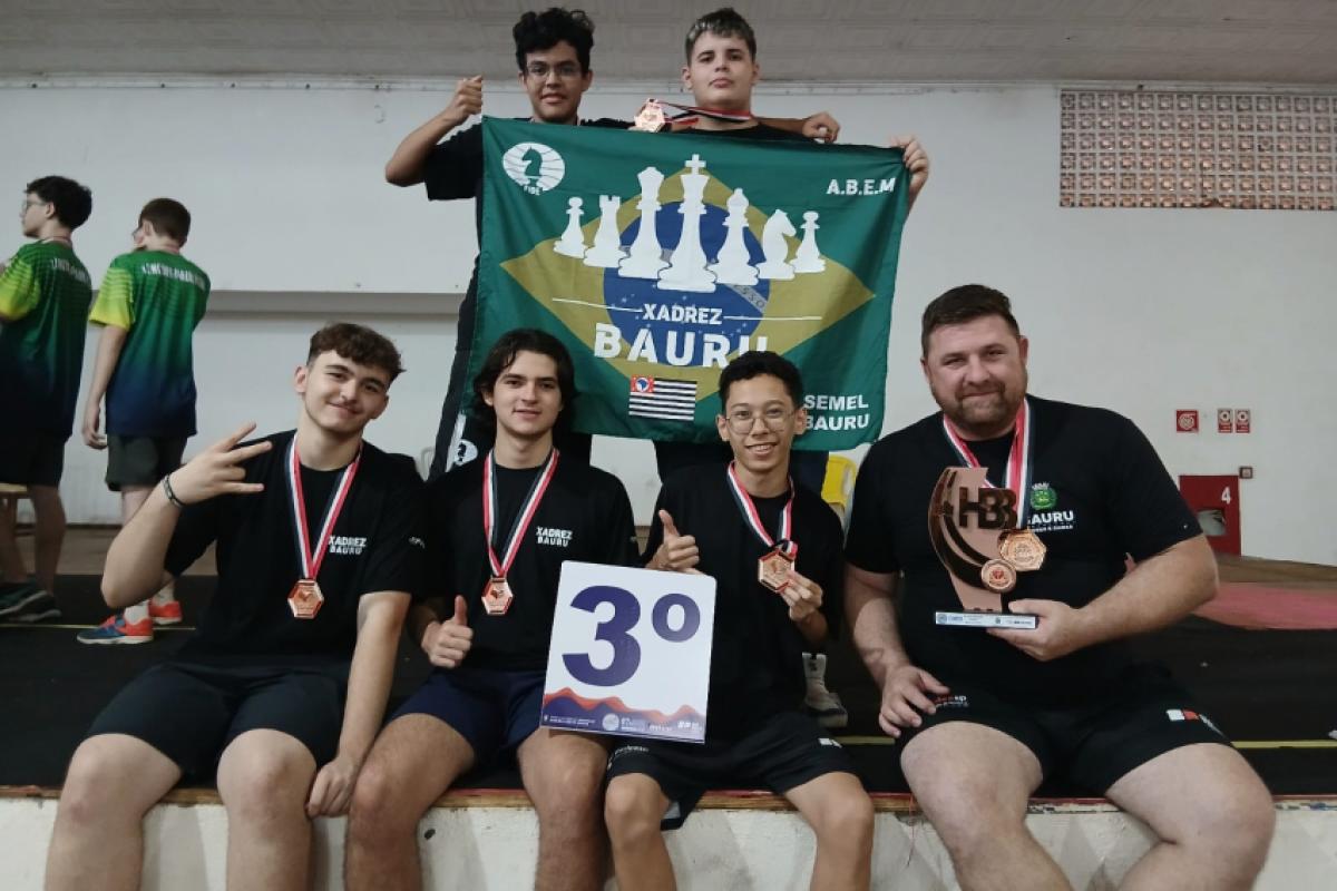  Medalhistas de Bronze do xadrez nos Jogos Abertos do Interior  