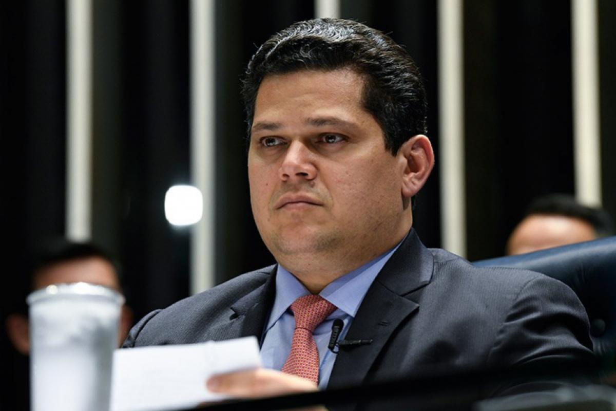 O presidente do Senado Federal, Davi Alcolumbre (União Brasil-AP)