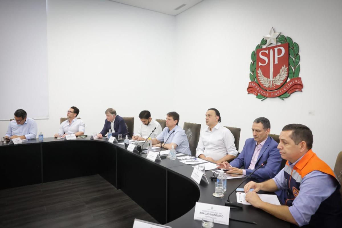 Governador participou hoje (26) de reunião com defesas civis e municípios 