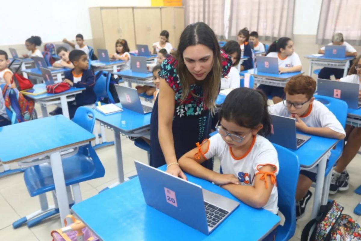 Sala de aula em São José dos Campos