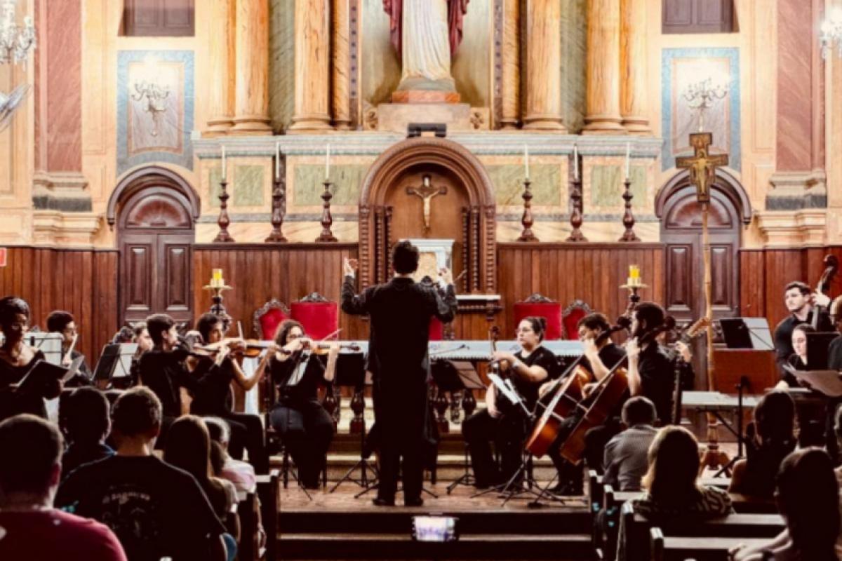 Toda a capacidade do local foi ocupada durante a apresentação
