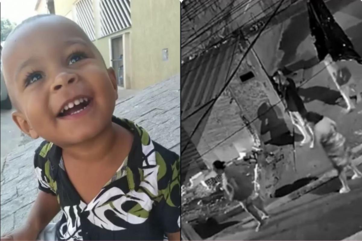 Pequeno Hariel faleceu após ser atropelado por carro desgovernado