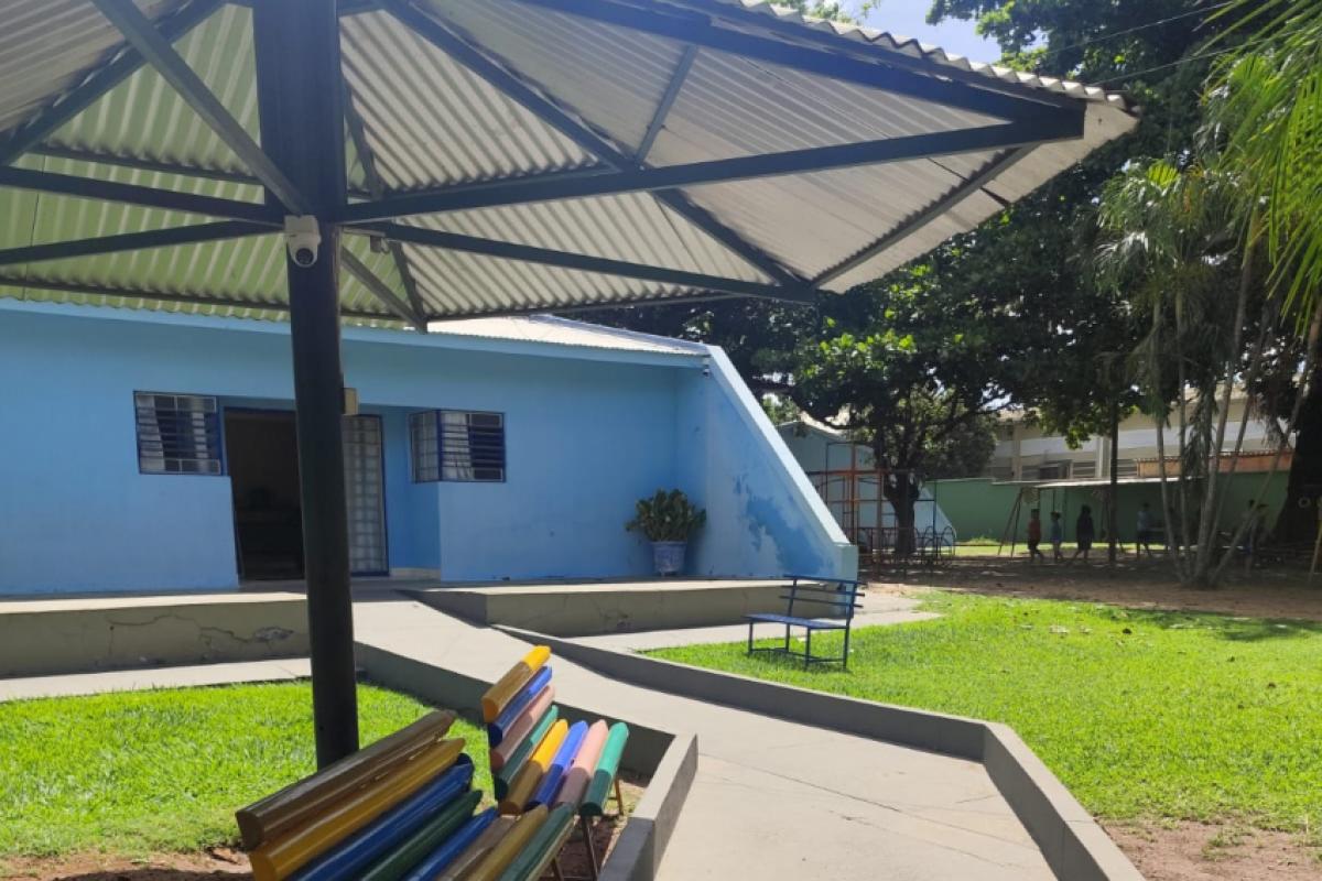 Sede do Instituto Empreendedor Mirim, em Birigui, localizada na Av. João Cernach: unidade abriga o Serviço de Convivência e Fortalecimento de Vínculos (SCFV