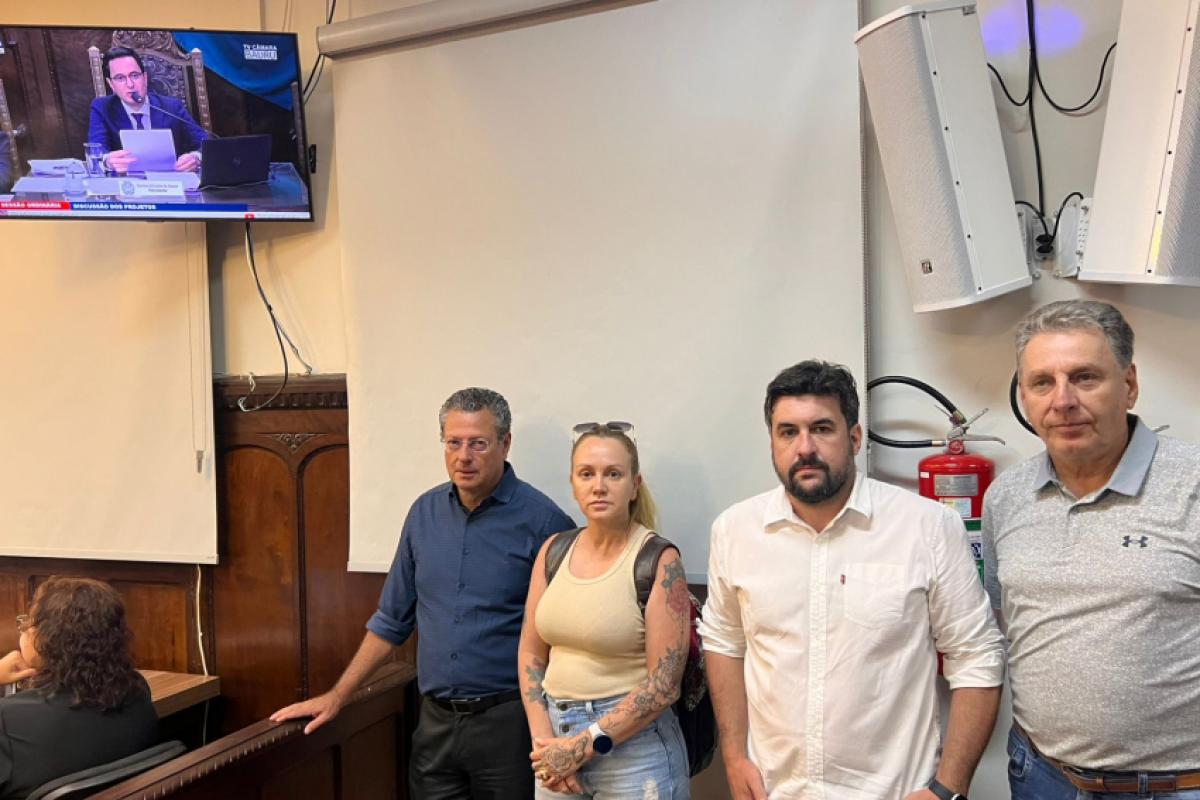 Representantes da Ordem dos Economistas, Ciesp e Codese 